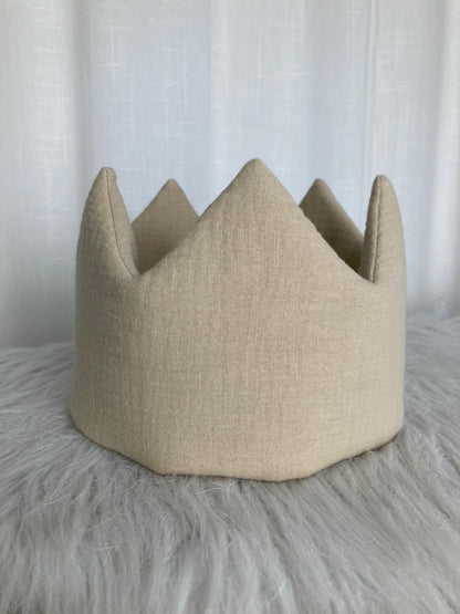Tetra Breeze verjaardagskroon met naam | Gepersonaliseerde | Warm Sand