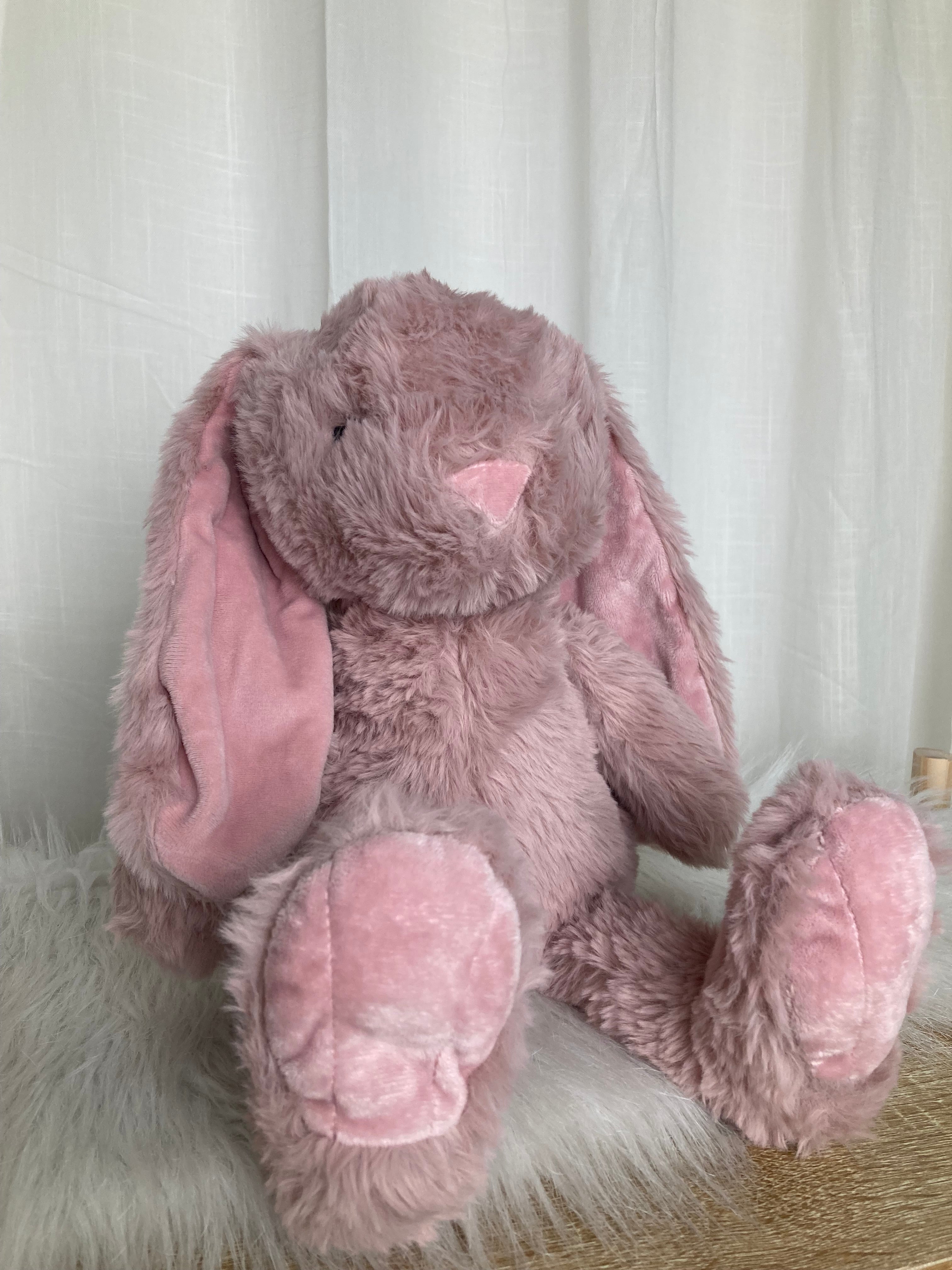 Happy Bunny oud roze