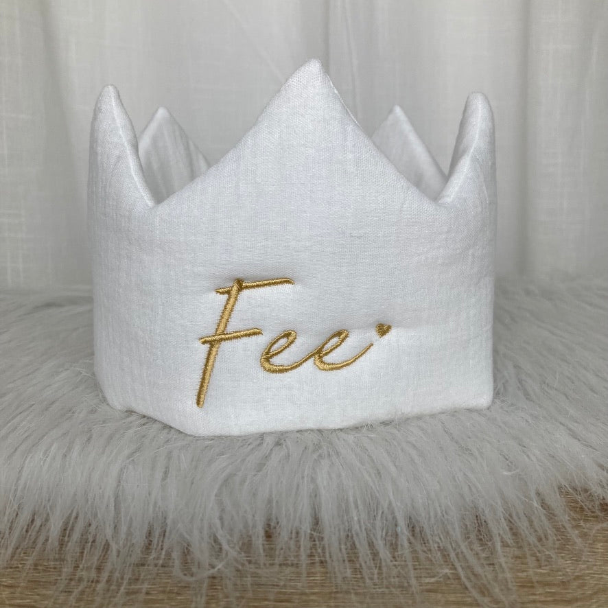Tetra Breeze verjaardagskroon met naam | Gepersonaliseerde | Vanilla Milk