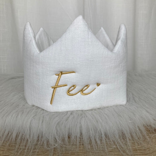 Tetra Breeze verjaardagskroon met naam | Gepersonaliseerde | Vanilla Milk