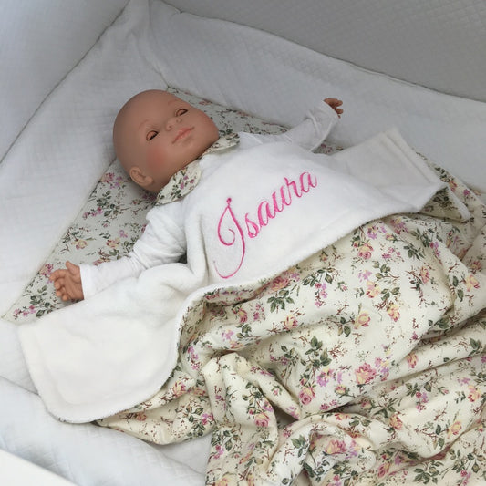 Petit Fleur Winterdekentje met naam | Gepersonaliseerde |