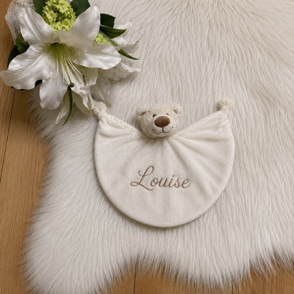 Happy Horse Bear Bella met naam | Gepersonaliseerde met naam | Vanilla Milk