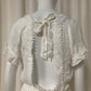Combinaison white with golden stripe