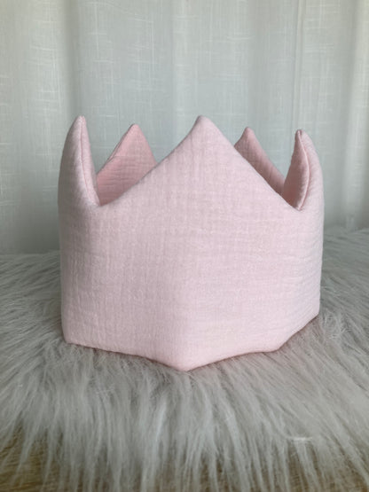 Tetra Breeze verjaardagskroon met naam | Gepersonaliseerde | Baby Pink