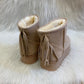 Boots Franges beige