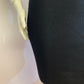 Black suspender dresses in very stretchy ribbed knit