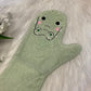 Baby showe glove crocodile