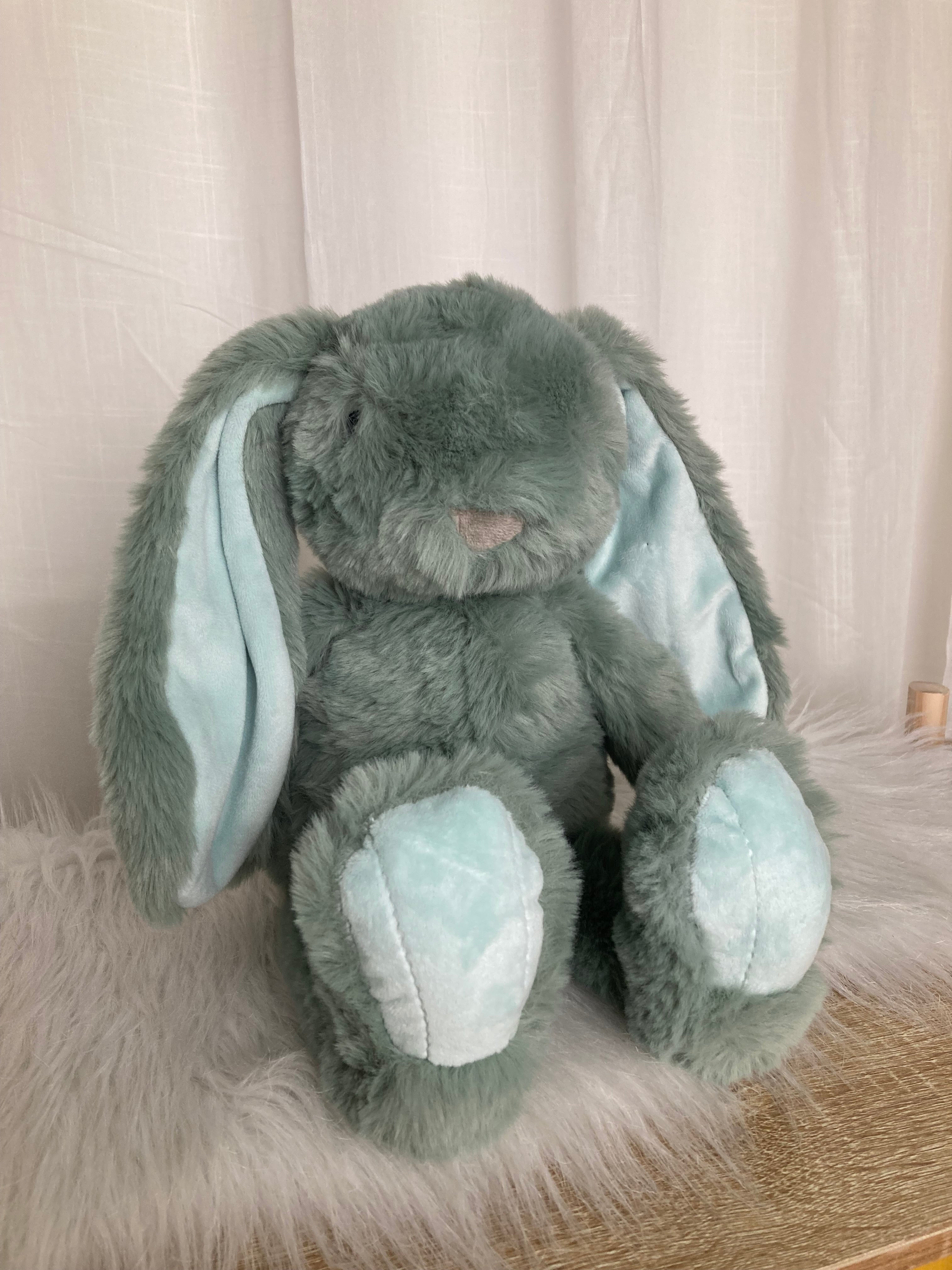 Happy Bunny oud groen