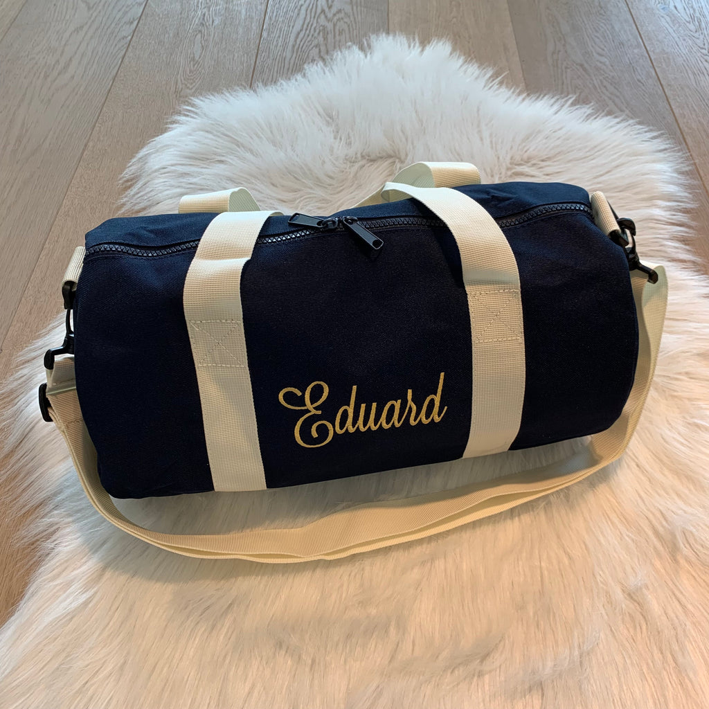 Mini Barrel Bag Navy