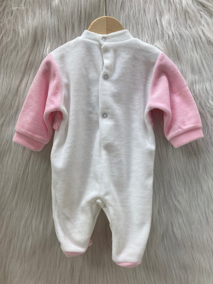 Kruippakje roze met beertjes