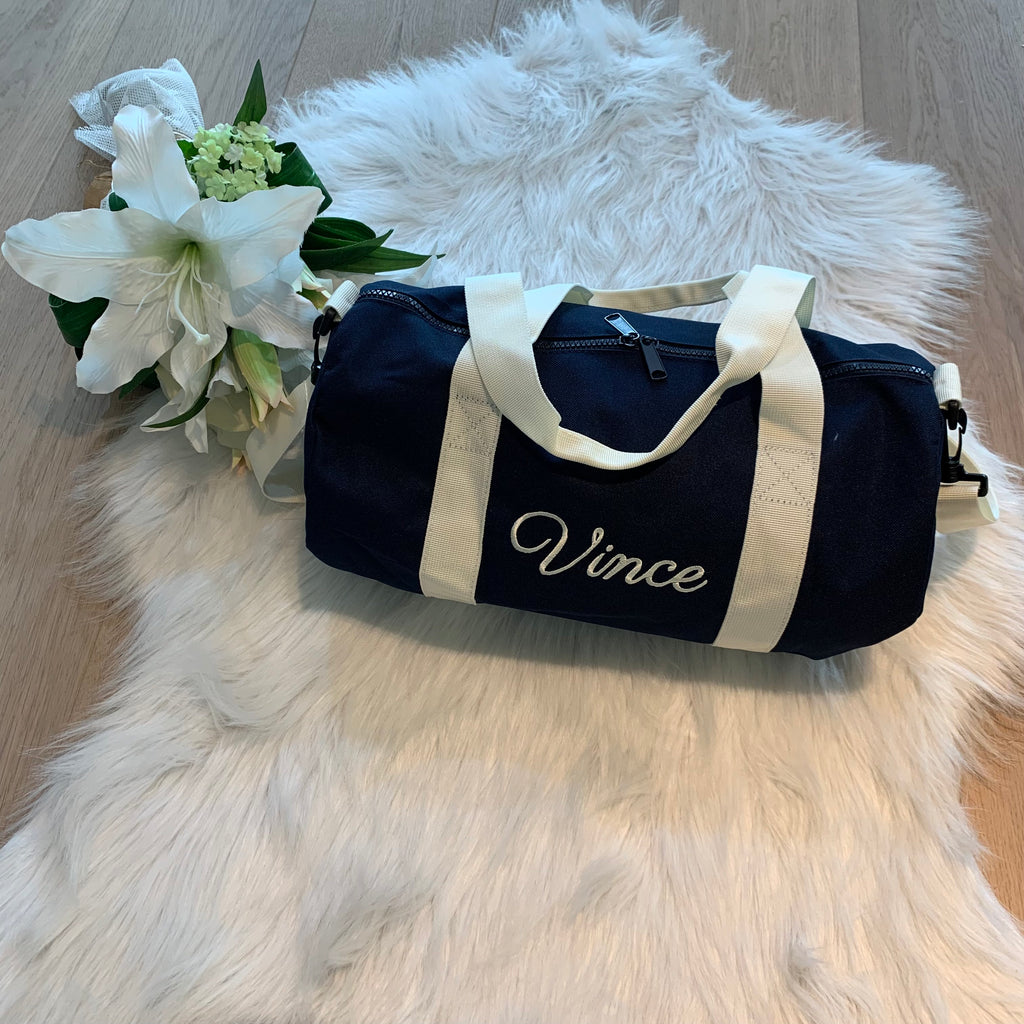 Mini Barrel Bag Navy