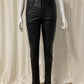 Black leader pants 1208-1