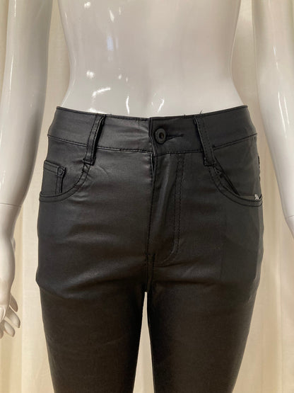 Black leader pants 1208-1