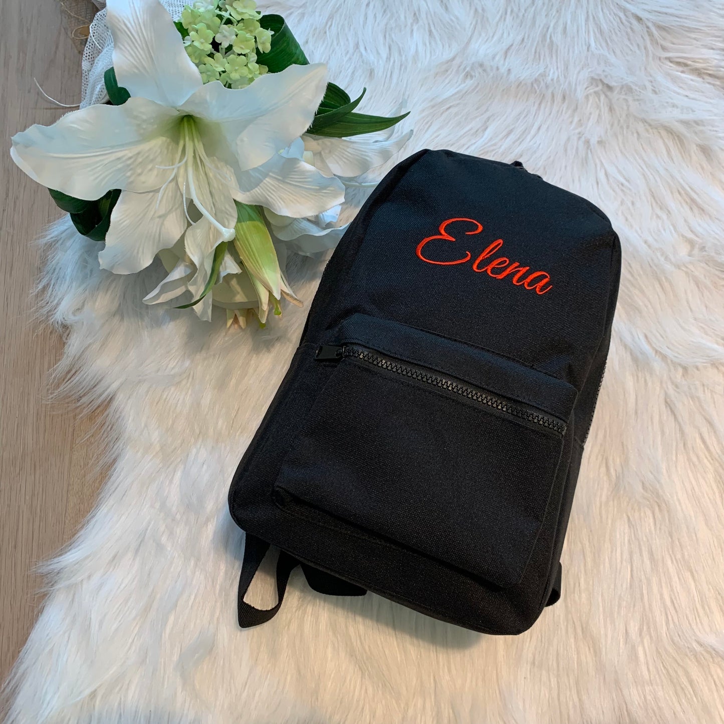 Mini Essential Fashion Backpack zwart