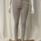 Skinny light beige jeans