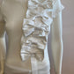 White T-shirt with bow and ribbons