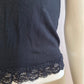 Tank top lace black
