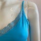 Tank top lace turquoise