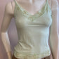 Tank top lace light green