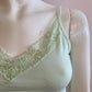 Tank top lace light green