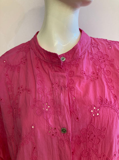 Blouse amelie fushia