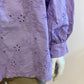 Blouse amelie paars