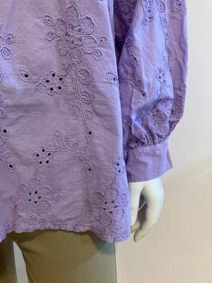 Blouse amelie paars