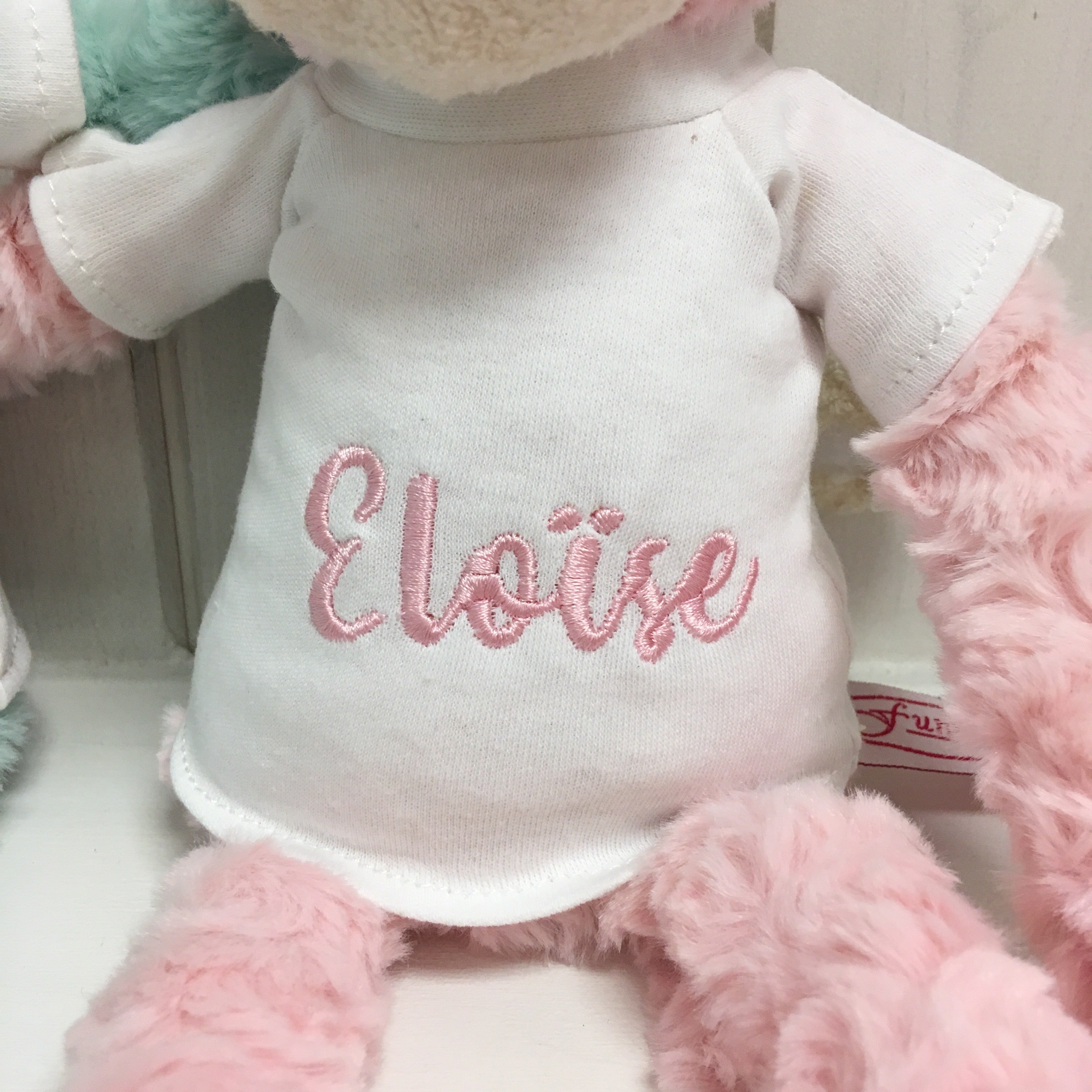 Slingeraap 45cm lichtroze