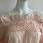 Pink hooked blouse top