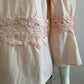 Pink hooked blouse top