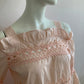 Pink hooked blouse top