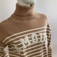 Pull Amour beige