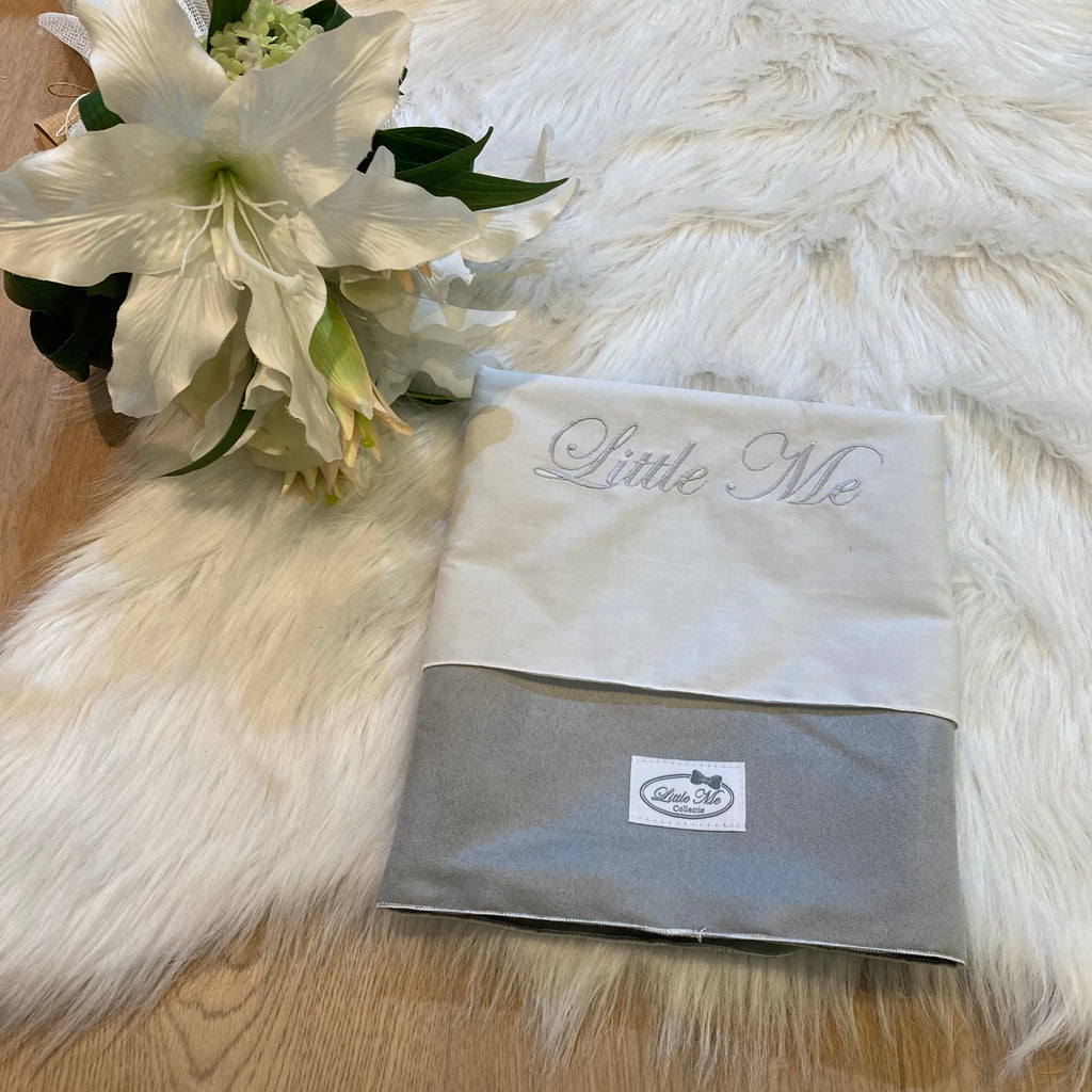 Laken Suede grijs (75x100cm)