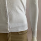 Very stretchy and very soft white knit cardigan