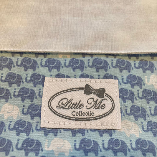 Laken Mini Elefants blauw