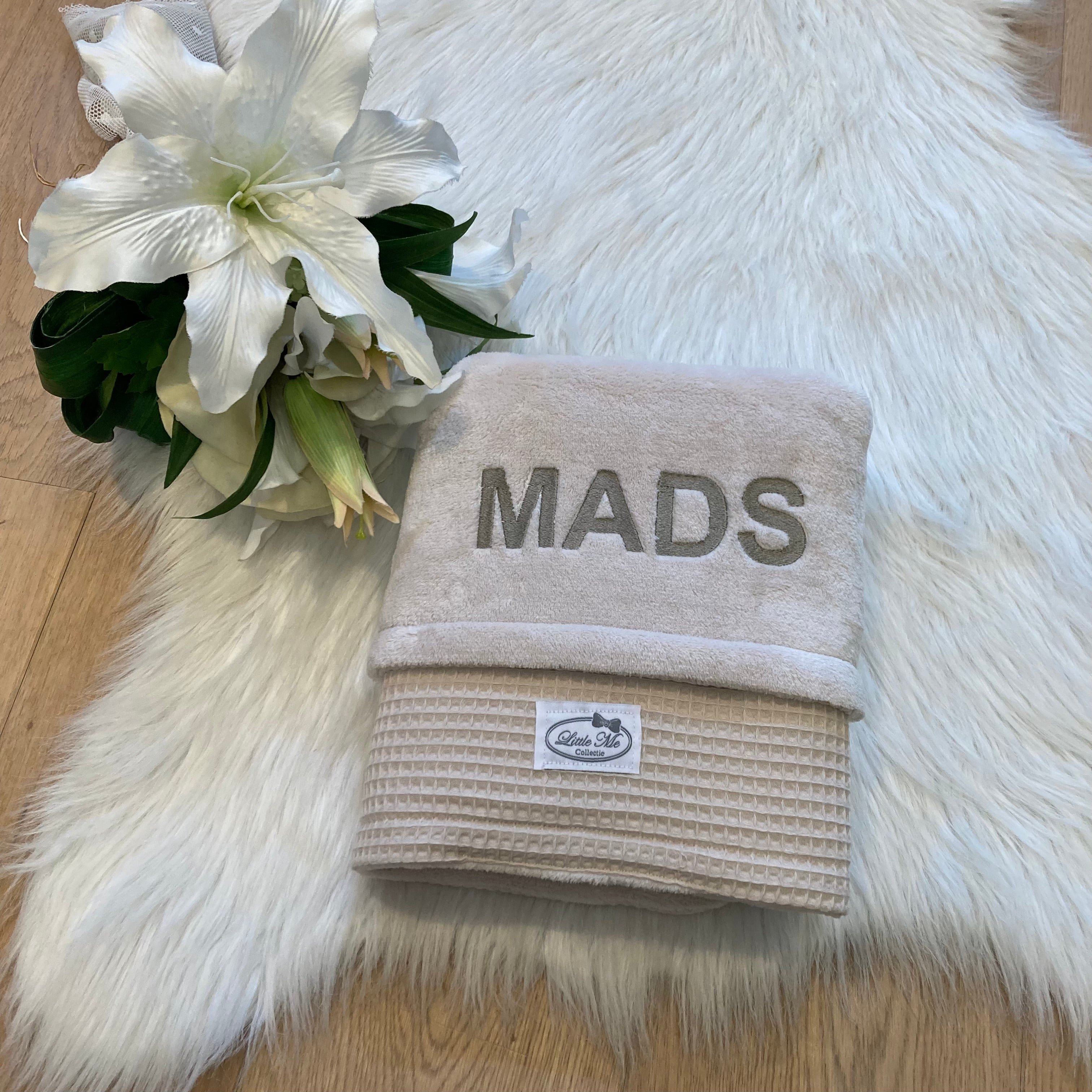 Winterdeken Warm Wafel beige