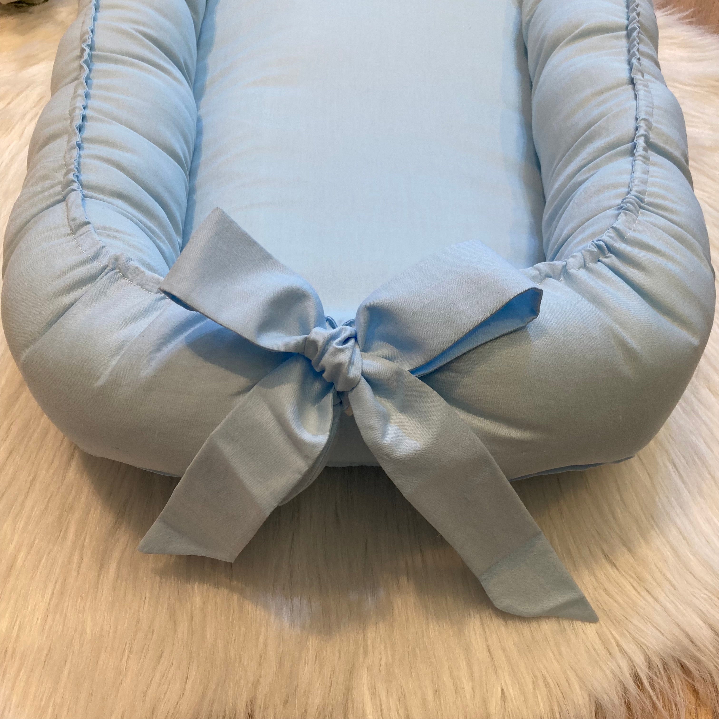 Babynestje basic Klassiek blauw