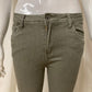 Skinny light khaki jeans