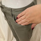 Skinny light khaki jeans