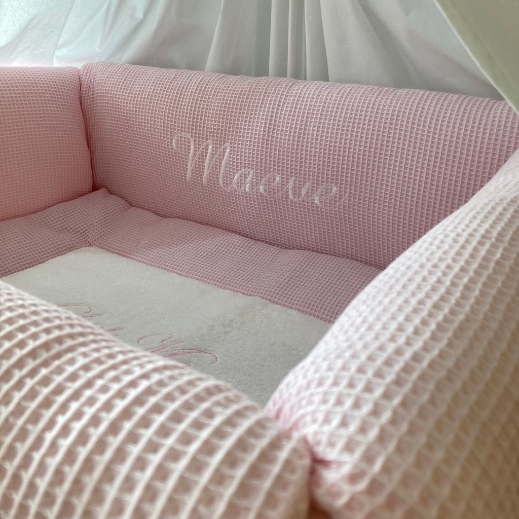 Parkomranding met overslag + inlegger + hemel wafel lichtroze