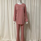 Pyjama Twinset Silver Pink 79699