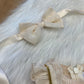 Baby sprookjesjurk beige