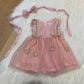 Baby sprookjesjurk Oud roze