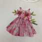 T-shirt met roze jurkje