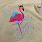 T-shirt Flamingo geel
