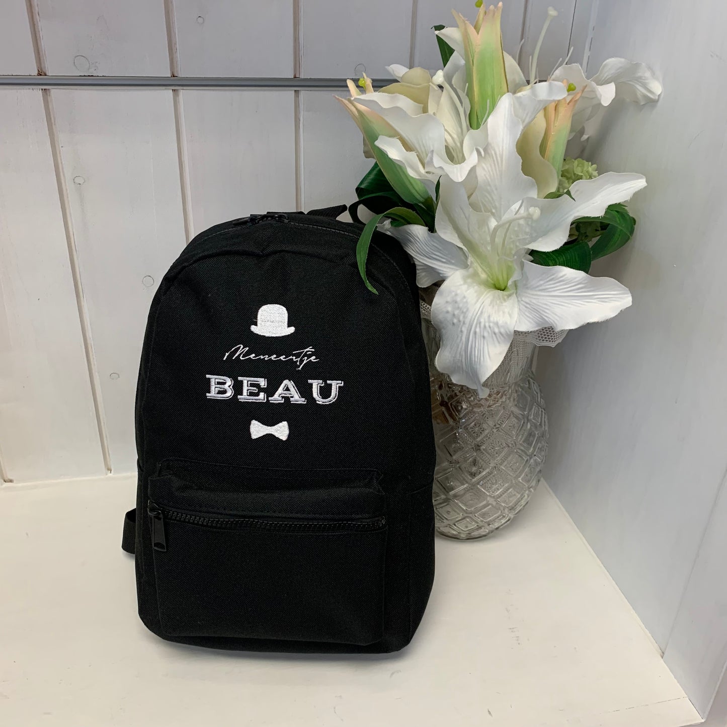 Mini Essential Fashion Backpack zwart