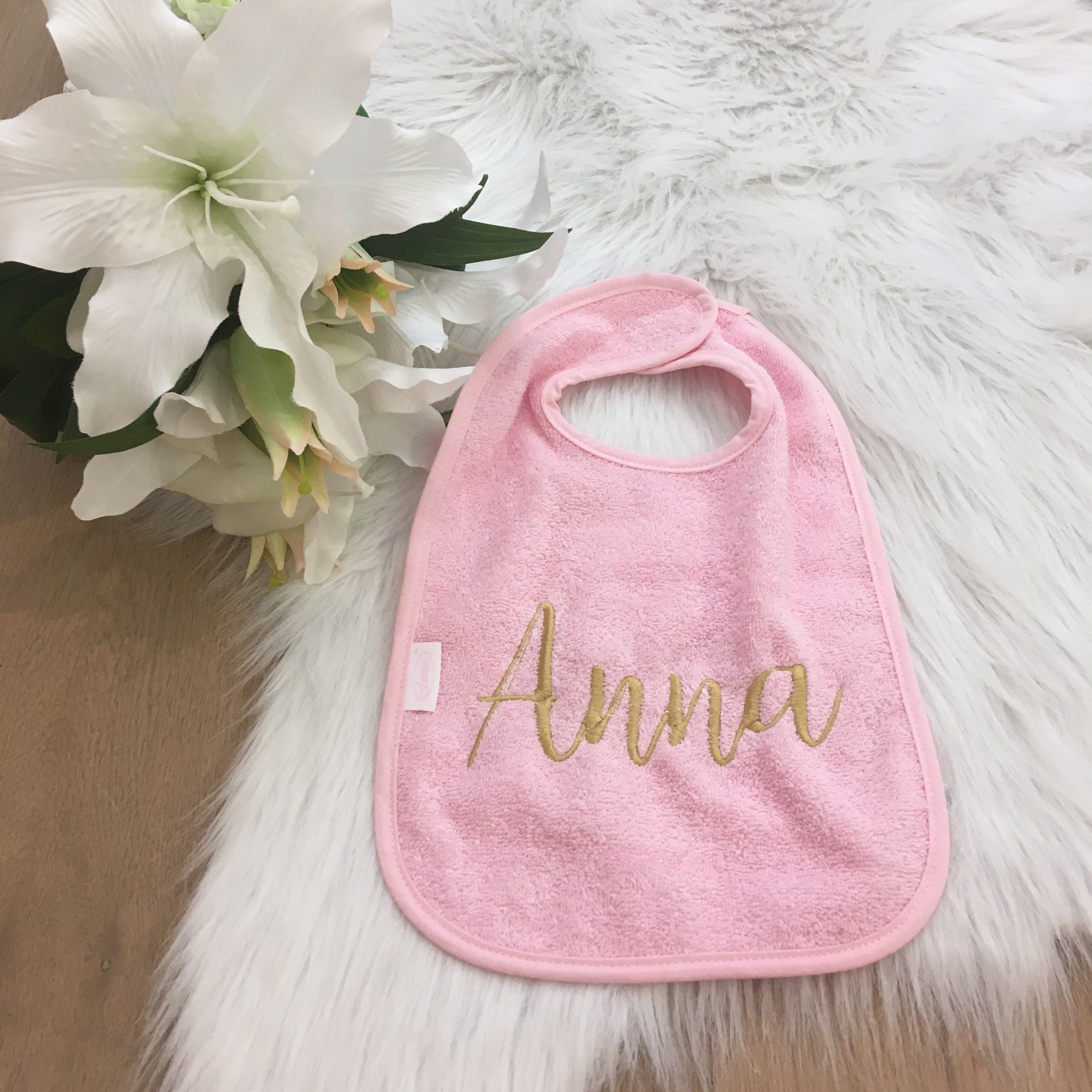 Slab uni line lichtroze