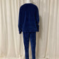 Pyjama Vloer donkerblauw 75077