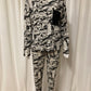 Pyjama white/black 212-5