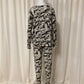 Pyjama white/black 212-5